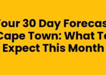 Your 30 Day Forecast Cape Town: What to Expect This Month