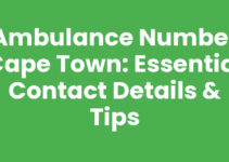 Ambulance Number Cape Town: Essential Contact Details & Tips