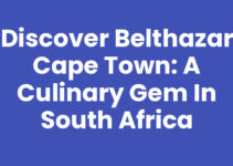 Discover Belthazar Cape Town: A Culinary Gem in South Africa