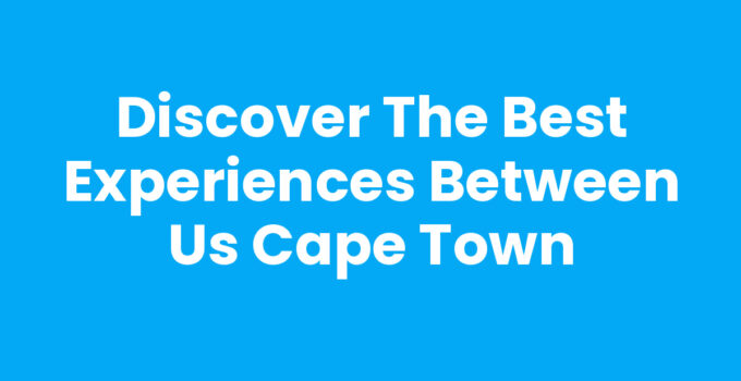Stunning view of Cape Town with Table Mountain and vibrant neighborhoods between us Cape Town.