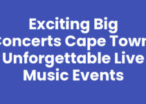 Exciting Big Concerts Cape Town: Unforgettable Live Music Events