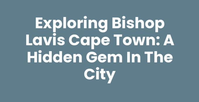 Community scene in Bishop Lavis Cape Town showcasing vibrant market life