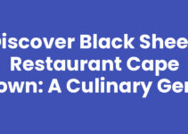 Discover Black Sheep Restaurant Cape Town: A Culinary Gem