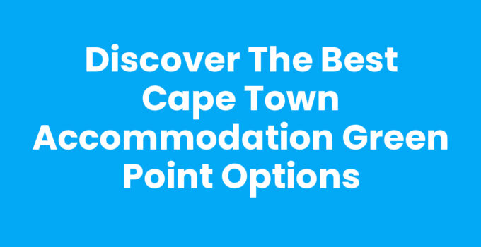 Cape Town Accommodation Green Point: Cozy room with ocean views