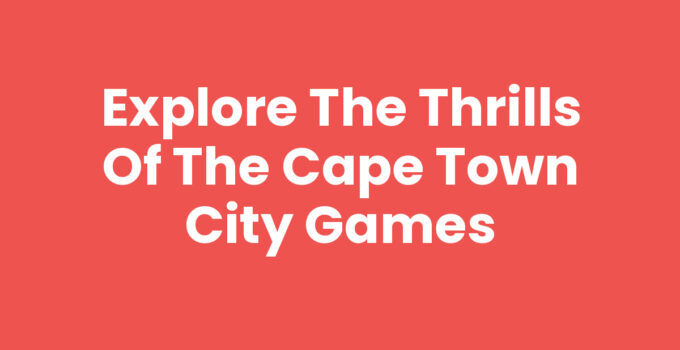 Vibrant atmosphere at the Cape Town City Games showcasing athletes and community spirit.