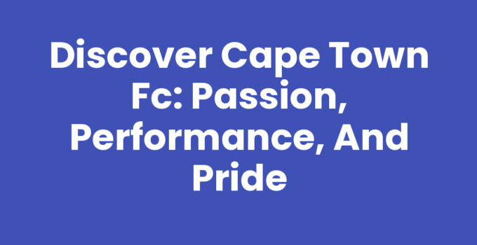 Cape Town FC players celebrating a victory, showcasing team spirit.