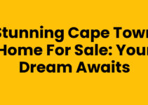 Stunning Cape Town Home For Sale: Your Dream Awaits