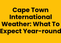 Cape Town International Weather: What to Expect Year-Round