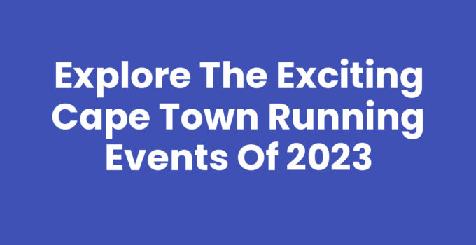 Cape Town Running Events showcasing runners along the scenic landscape.