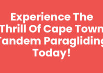 Experience the Thrill of Cape Town Tandem Paragliding Today!