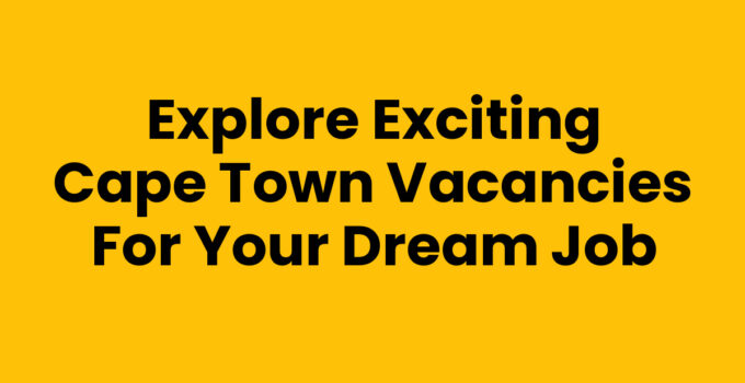 A young professional searching for Cape Town Vacancies online.