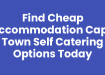 Find Cheap Accommodation Cape Town Self Catering Options Today