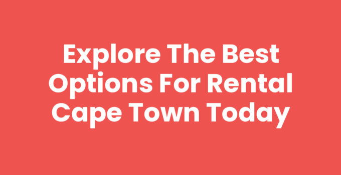 Rental Cape Town: Beautiful view of Cape Town City with Table Mountain