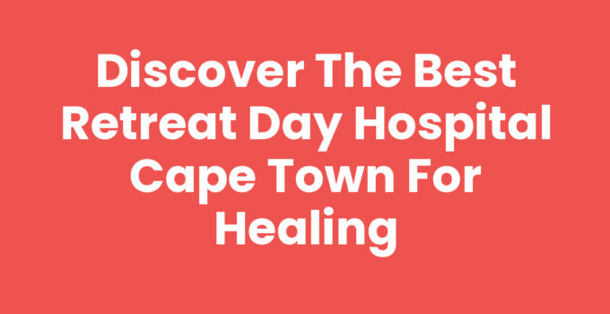 Retreat Day Hospital Cape Town provides comprehensive mental health care.
