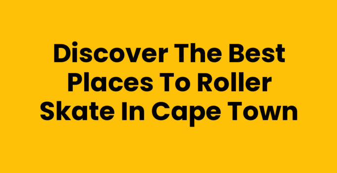 A group of people roller skating in Cape Town