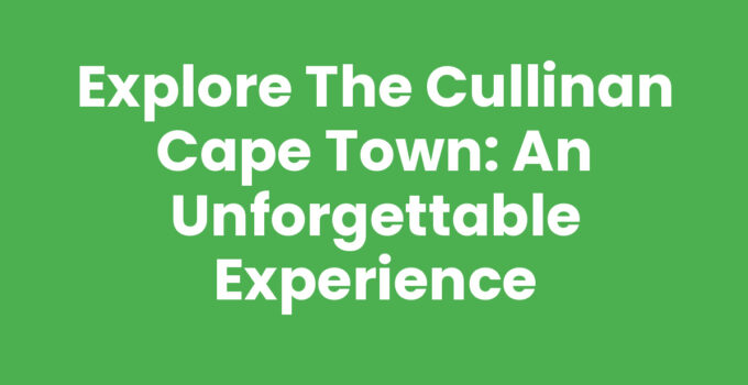 Stunning view of The Cullinan Cape Town with Table Mountain in the backdrop.