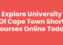 Explore University Of Cape Town Short Courses Online Today