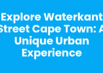 Explore Waterkant Street Cape Town: A Unique Urban Experience