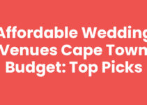 Affordable Wedding Venues Cape Town Budget: Top Picks