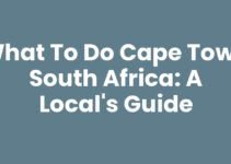 What To Do Cape Town South Africa: A Local’s Guide