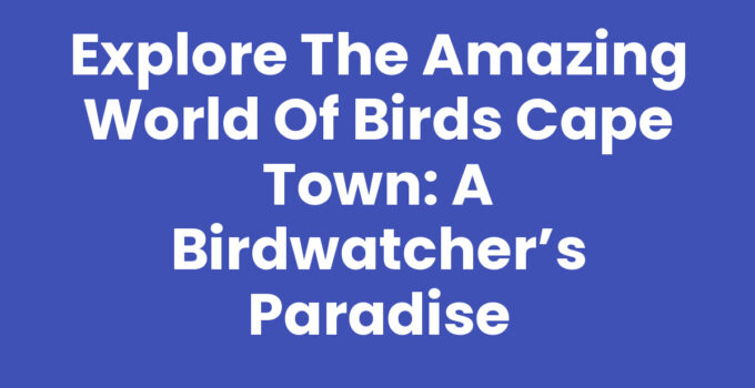 Visitors enjoying the colorful displays at the World Of Birds Cape Town